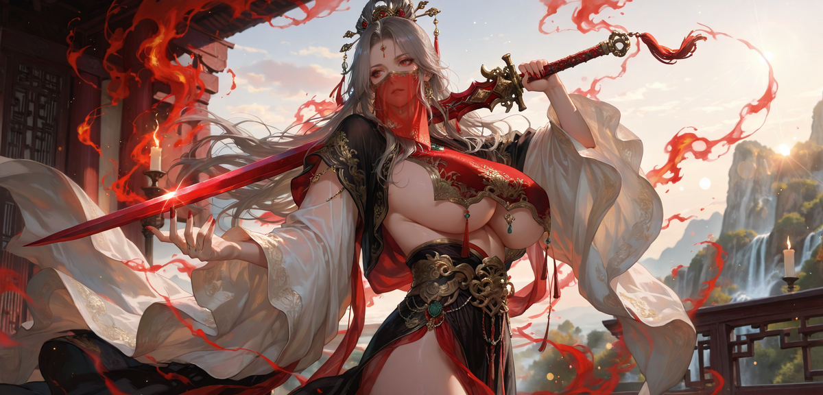 女修#2-pixiv插画-作品交流服务