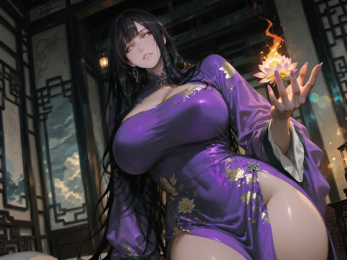 火莲-pixiv插画-作品交流服务