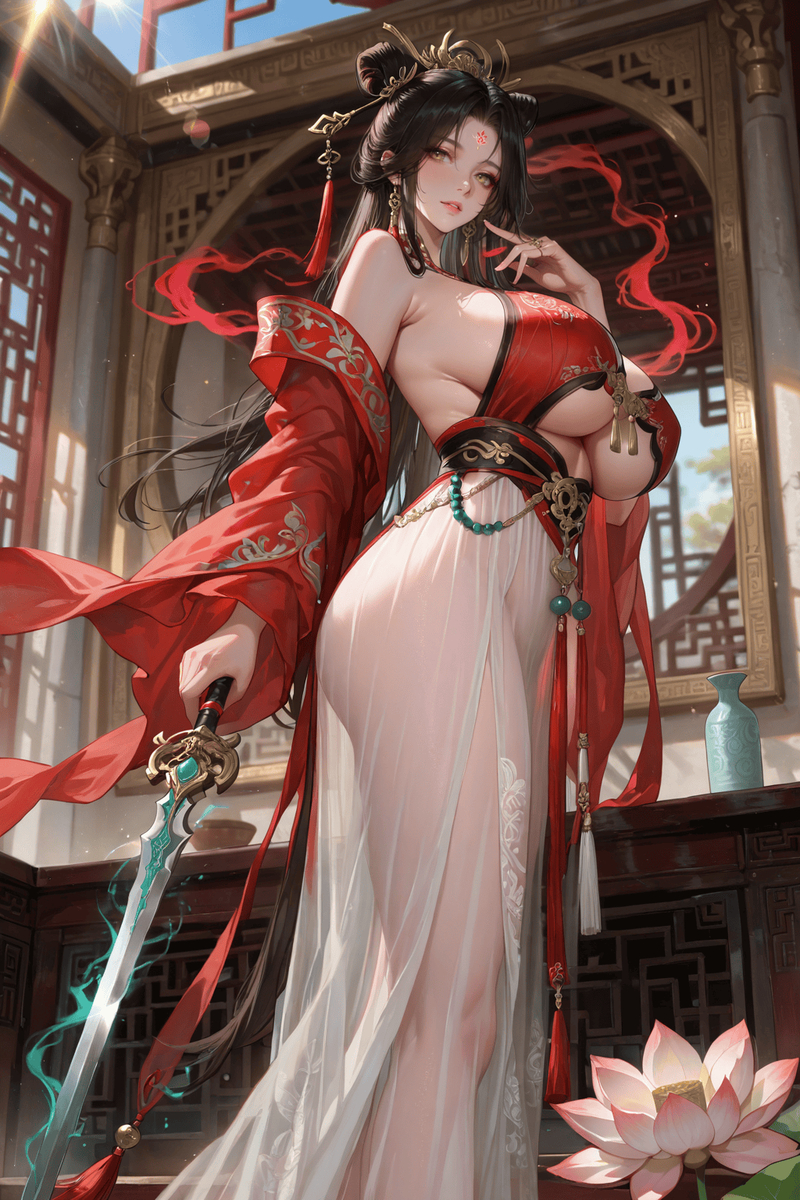 女修#3-pixiv插画-作品交流服务