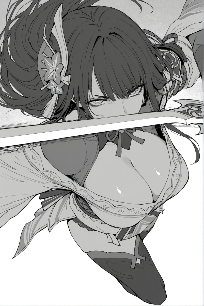 雷电-pixiv插画-作品交流服务