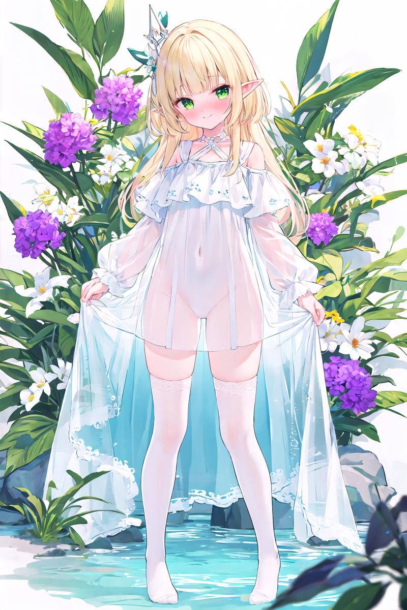 萝莉精灵-pixiv插画-作品交流服务