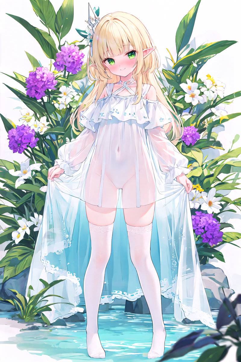 萝莉精灵-pixiv插画-作品交流服务