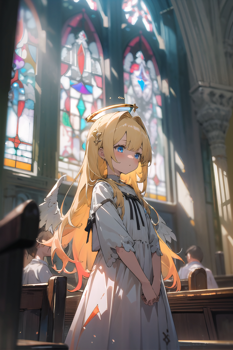 天使-pixiv插画-作品交流服务