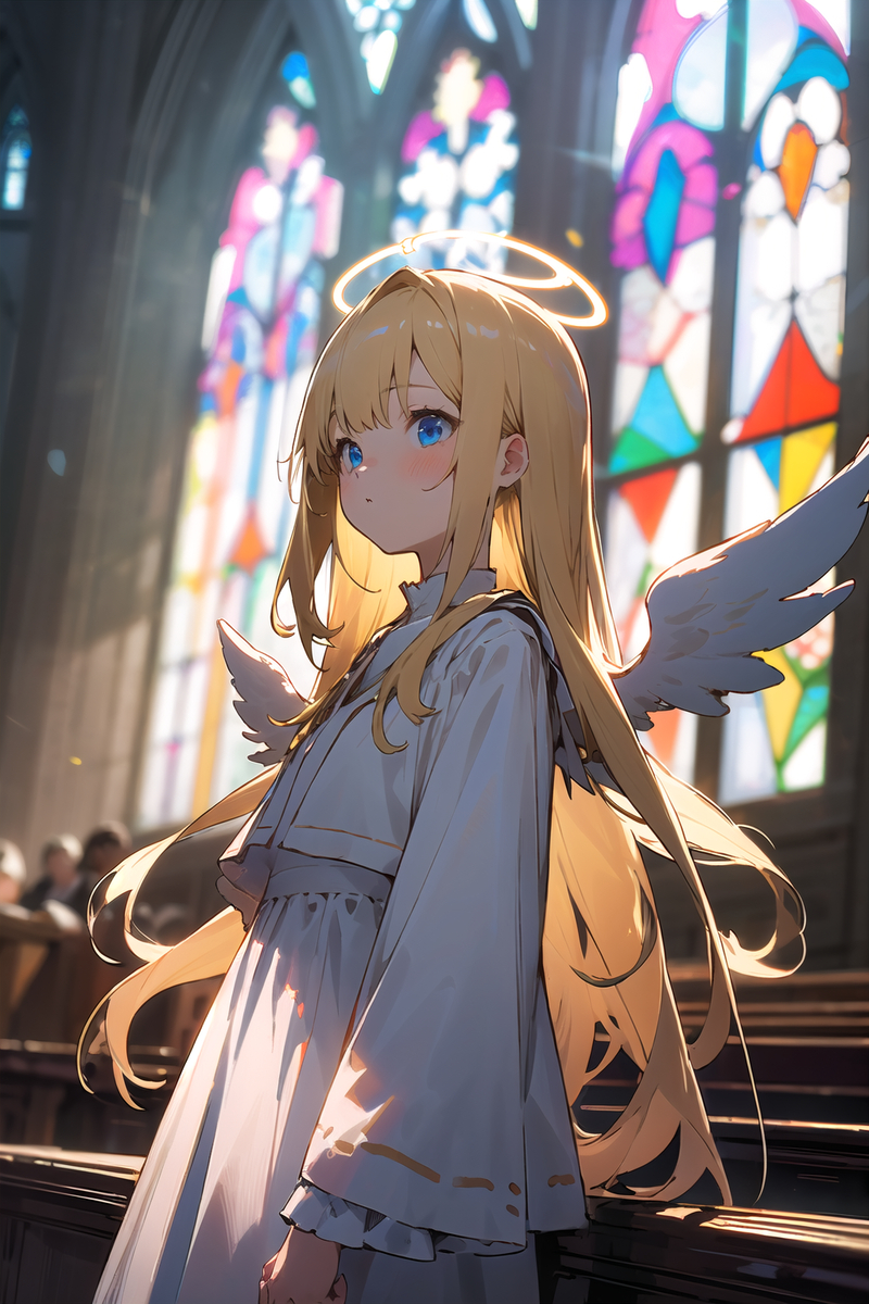 天使-pixiv插画-作品交流服务