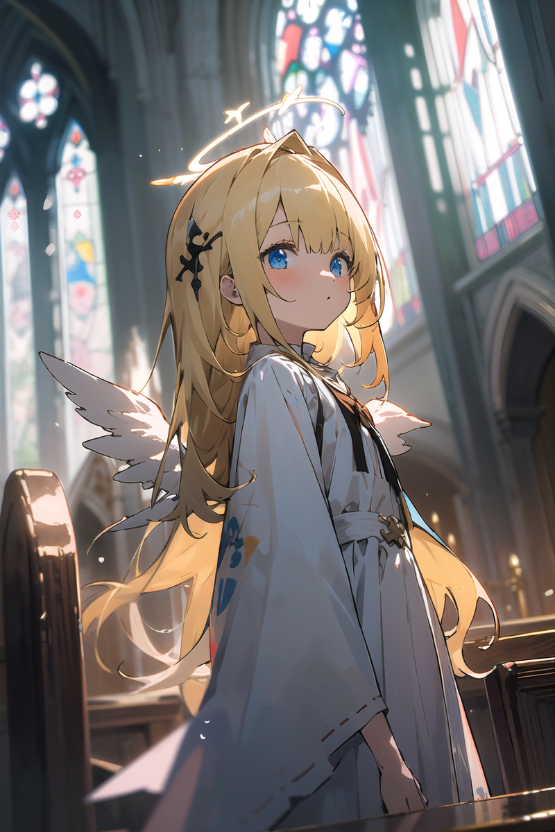 天使-pixiv插画-作品交流服务