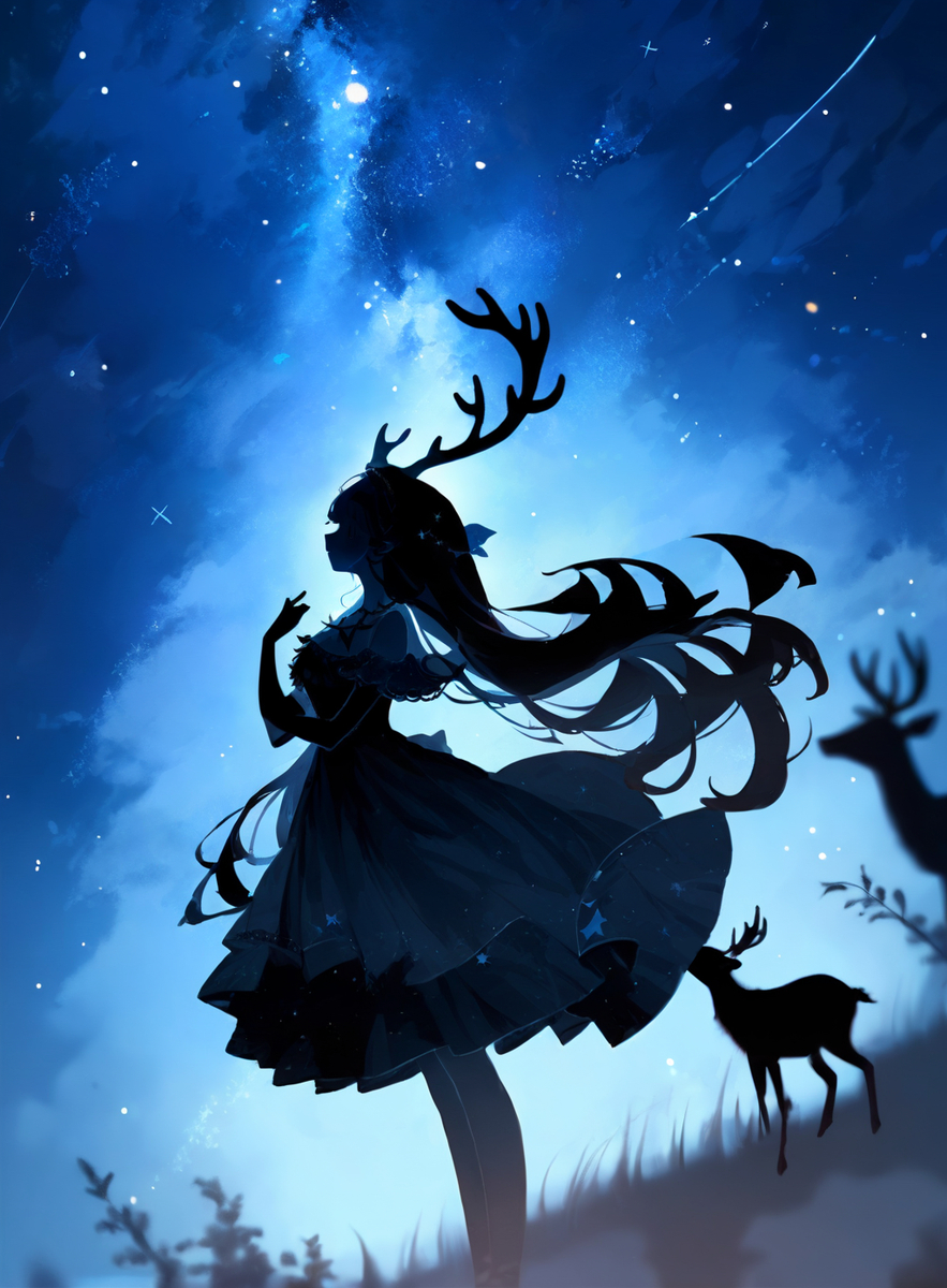 小鹿公主-pixiv插画-作品交流服务