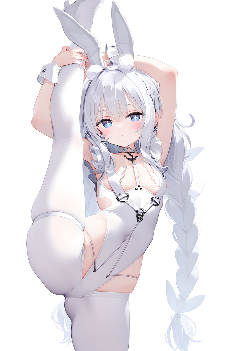 劈叉-pixiv插画-作品交流服务