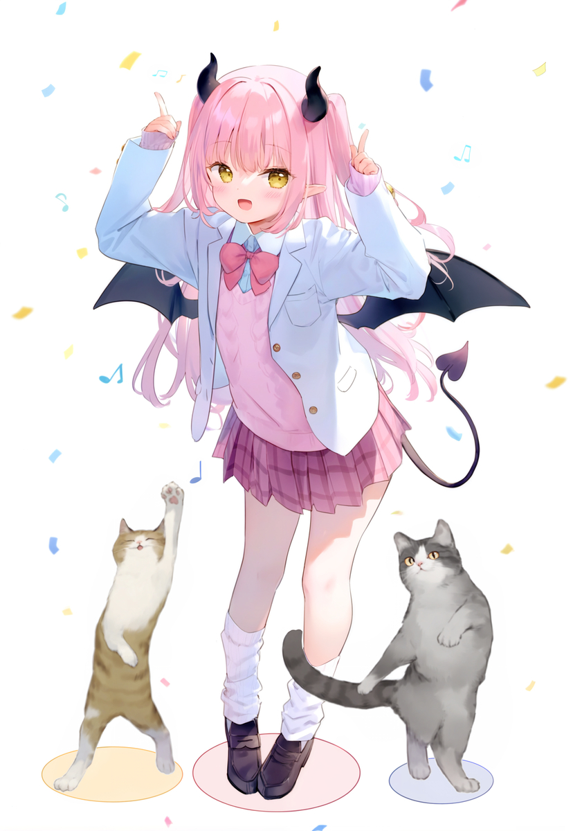 会跳舞的猫猫们-pixiv插画-作品交流服务