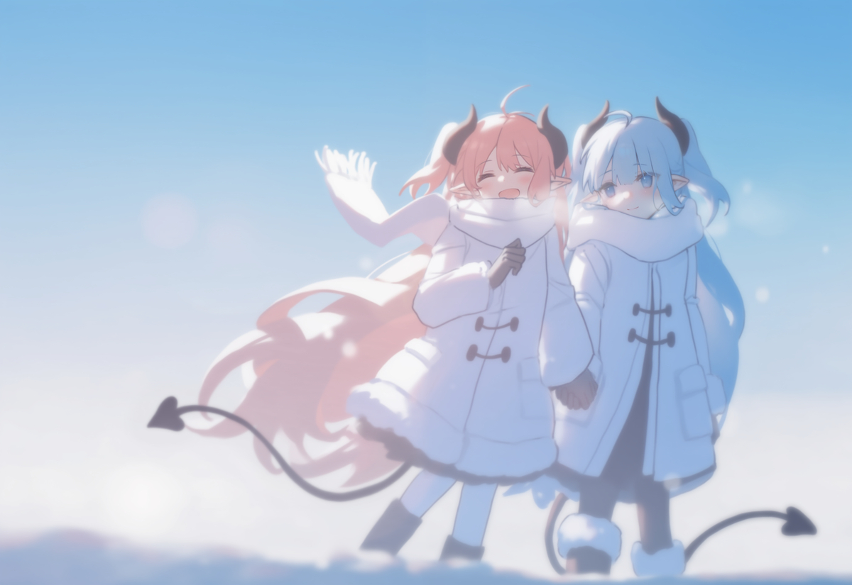 看雪-pixiv插画-作品交流服务