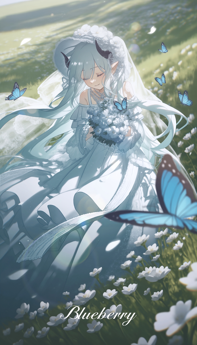 繁花-pixiv插画-作品交流服务