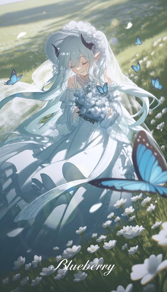 繁花-pixiv插画-作品交流服务