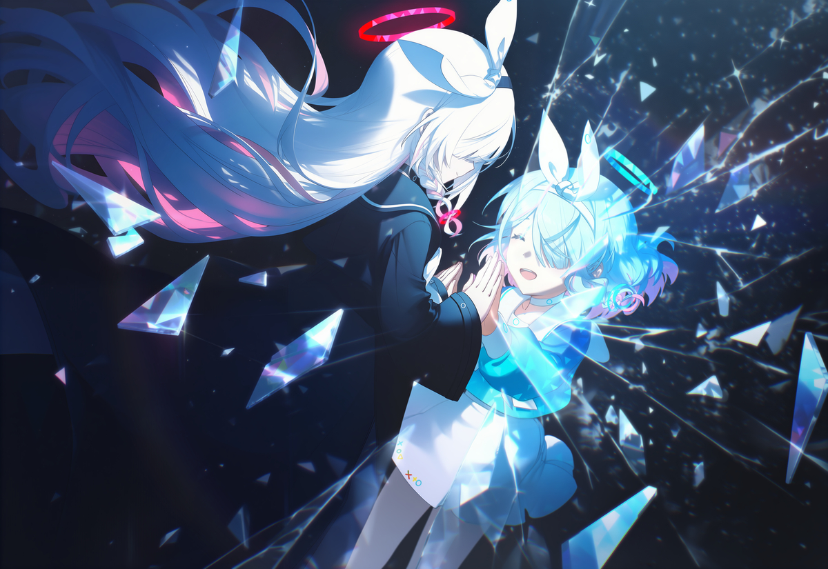 arona&plana-pixiv插画-作品交流服务