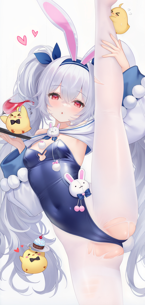 裤子破了吗……指挥官，帮拉菲看一看是哪里……-pixiv插画-作品交流服务