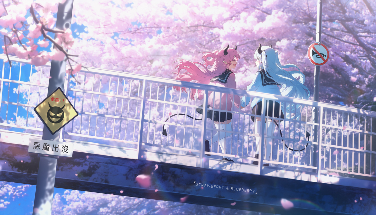 ⚠恶魔出没⚠-pixiv插画-作品交流服务