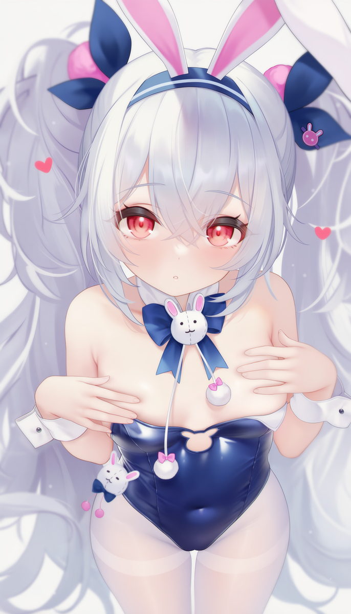 啊…兔兔才没有露出来…-pixiv插画-作品交流服务