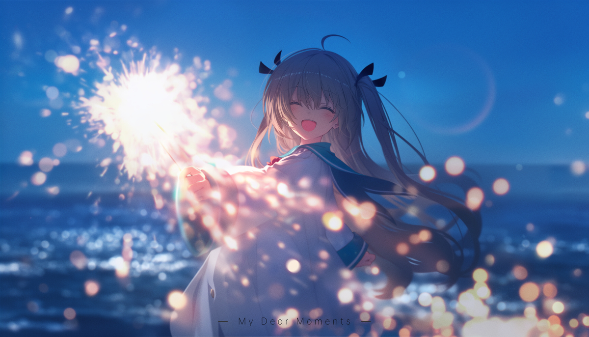 烟花-pixiv插画-作品交流服务