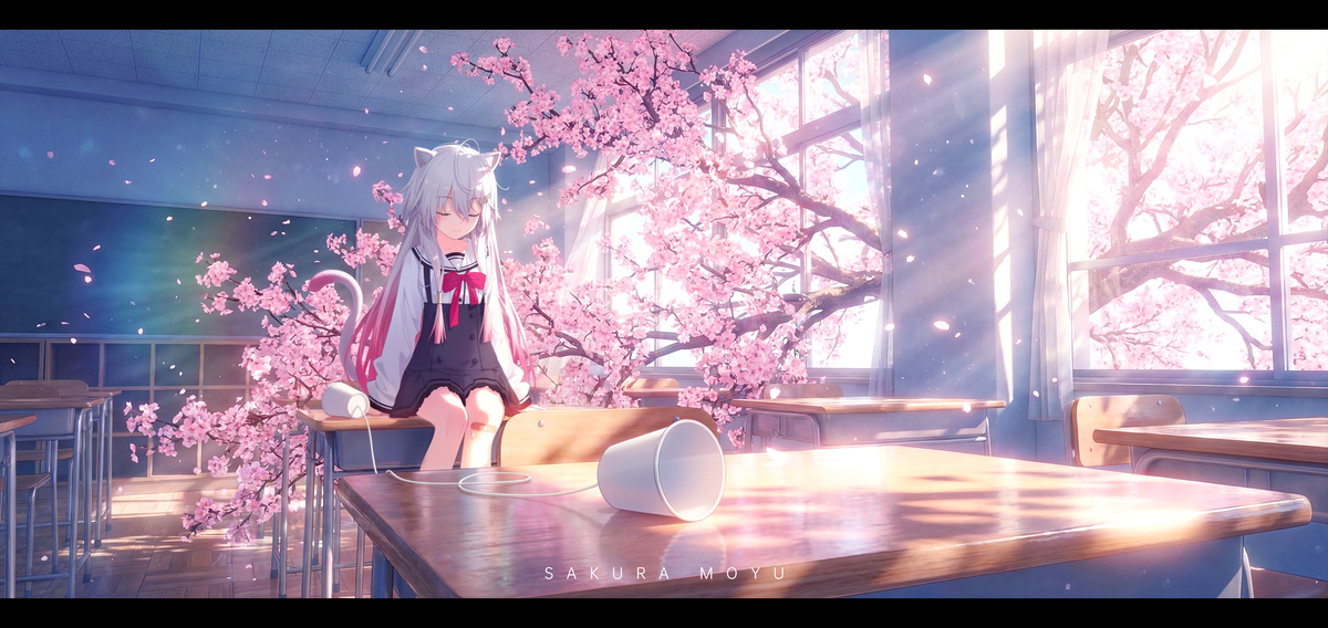 青梅-pixiv插画-作品交流服务