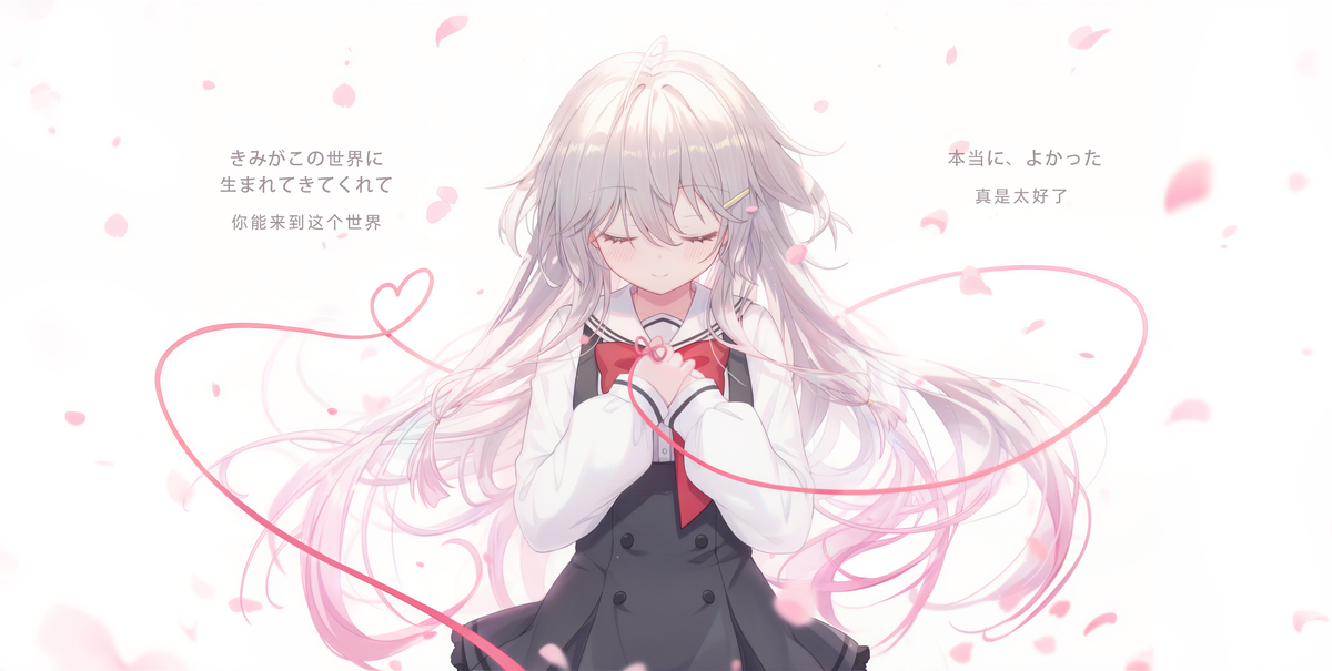 你能来到这个世界，真是太好了-pixiv插画-作品交流服务