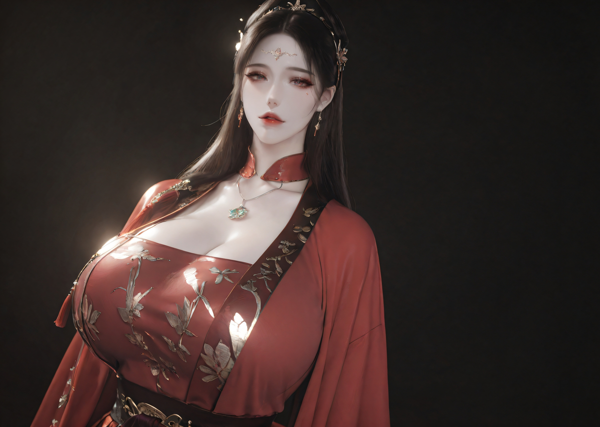 巨乳老板娘2-pixiv插画-作品交流服务