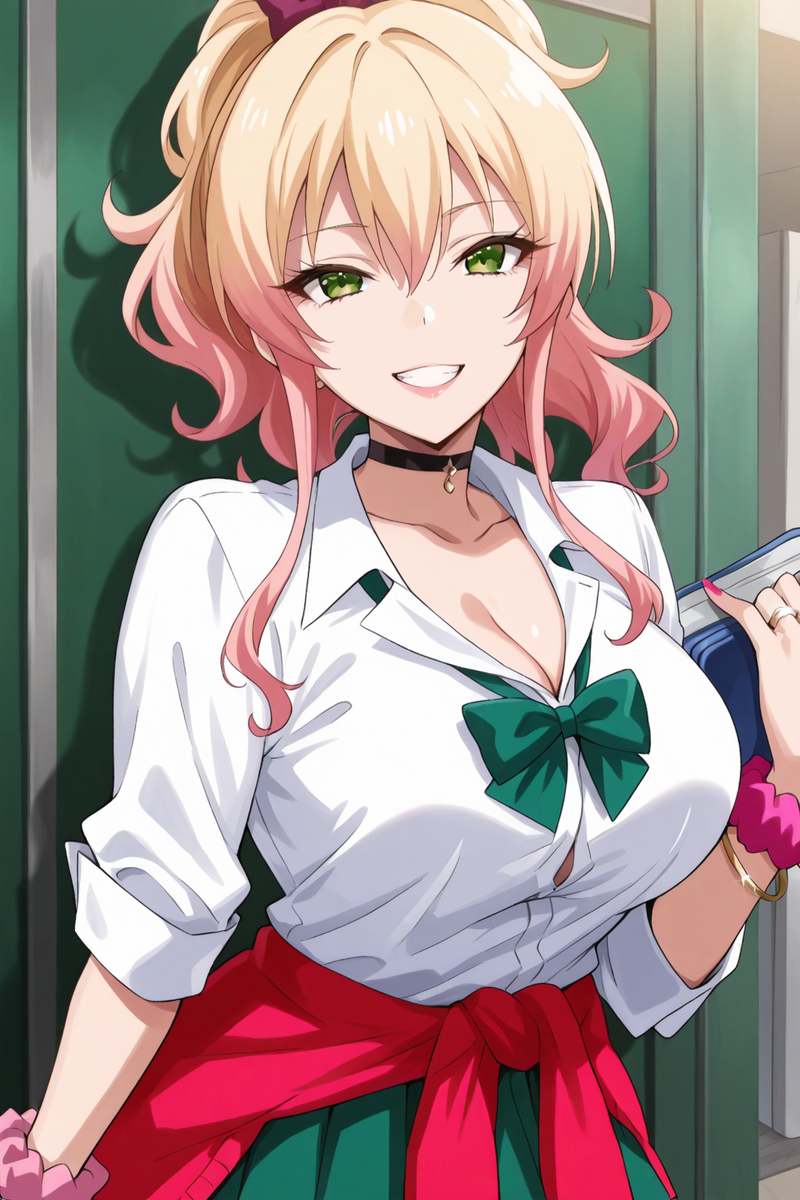 八女ゆかな (はじめてのギャル)-pixiv插画-作品交流服务