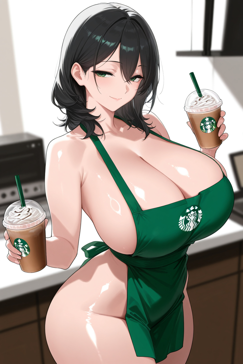 您的兩杯咖啡奶昔好囉!-pixiv插画-作品交流服务