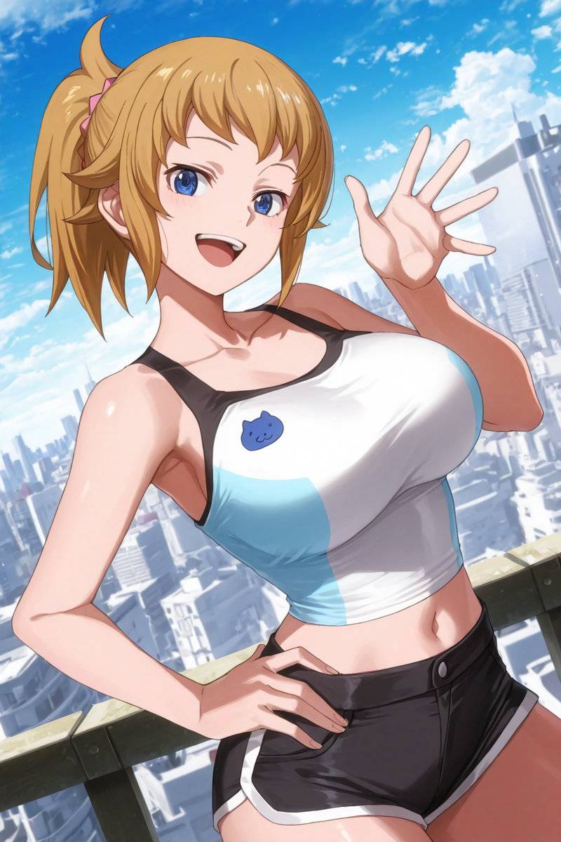 ホシノ・フミナ (ガンダムビルドファイターズ)-pixiv插画-作品交流服务