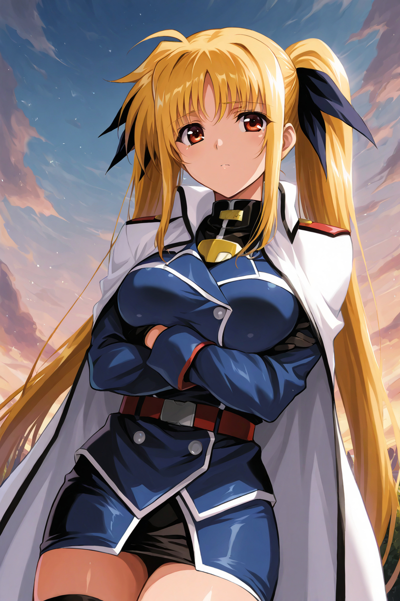 フェイト・T・ハラオウン (魔法少女リリカルなのは)-pixiv插画-作品交流服务