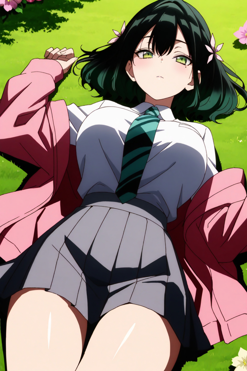 瑠璃葉るら (ばっどがーる)-pixiv插画-作品交流服务