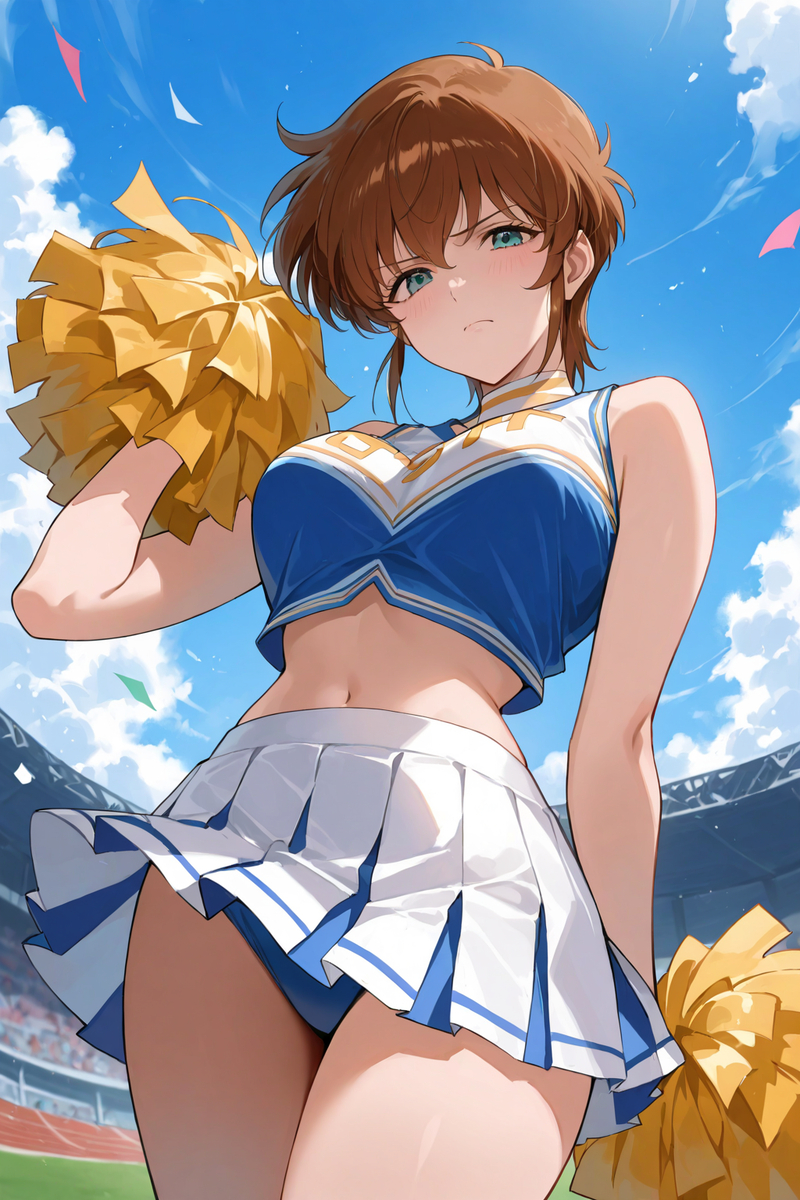 一撃遙 (炎の闘球児 ドッジ弾平)-pixiv插画-作品交流服务