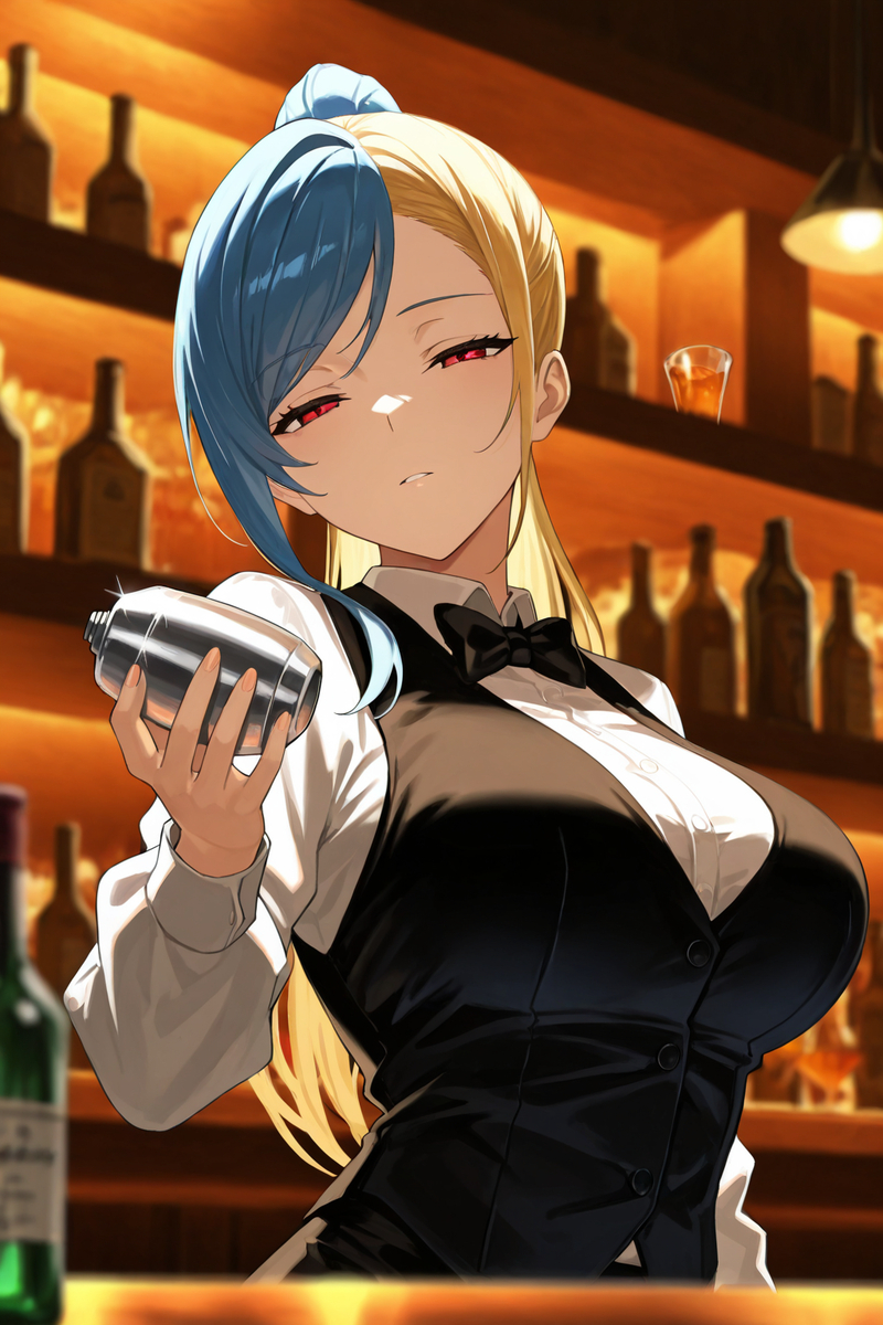 請問要點什麼酒呢?-pixiv插画-作品交流服务