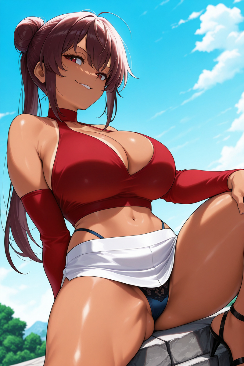 臭小子~你以為我沒注意到你在偷看我嗎!-pixiv插画-作品交流服务