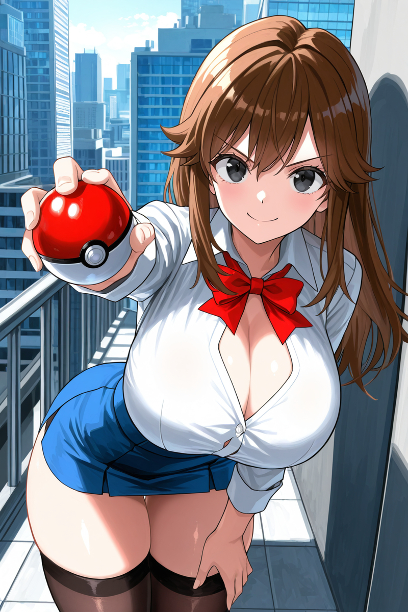 今天在天臺比個勝負吧!-pixiv插画-作品交流服务