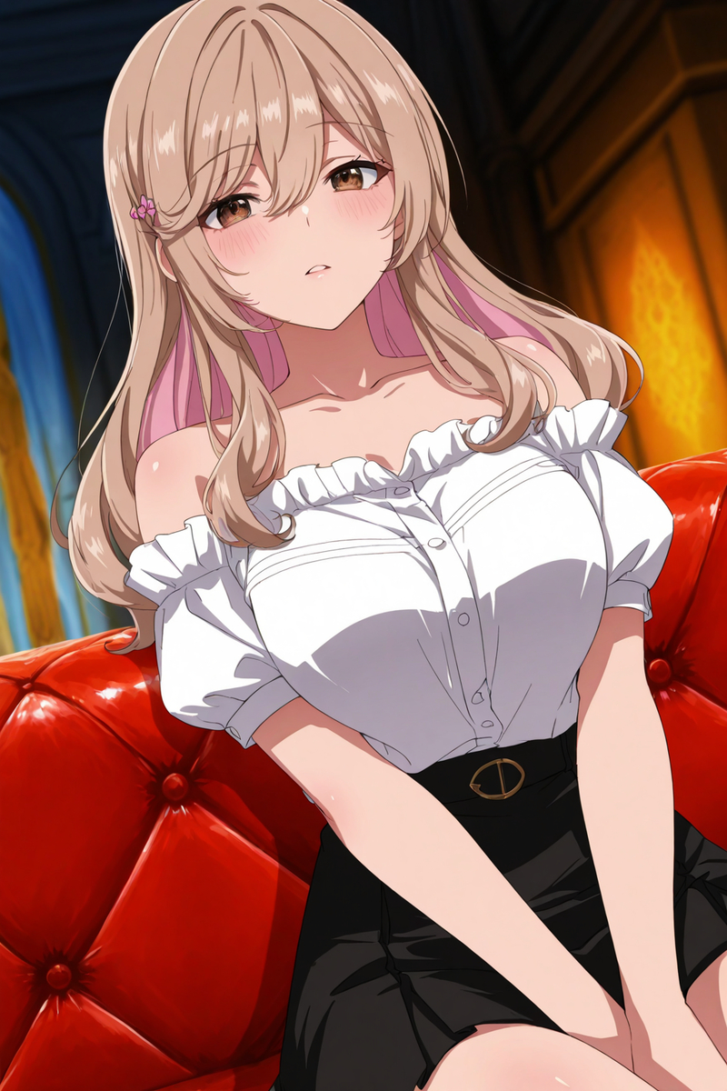 瀬名紫陽花 (わたしが恋人になれるわけないじゃん、ムリムリ!)-pixiv插画-作品交流服务