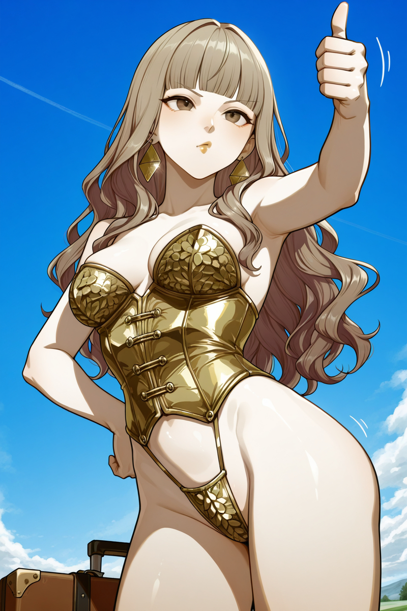 你看好~我這樣攔車絕對沒有人會拒絕的!-pixiv插画-作品交流服务