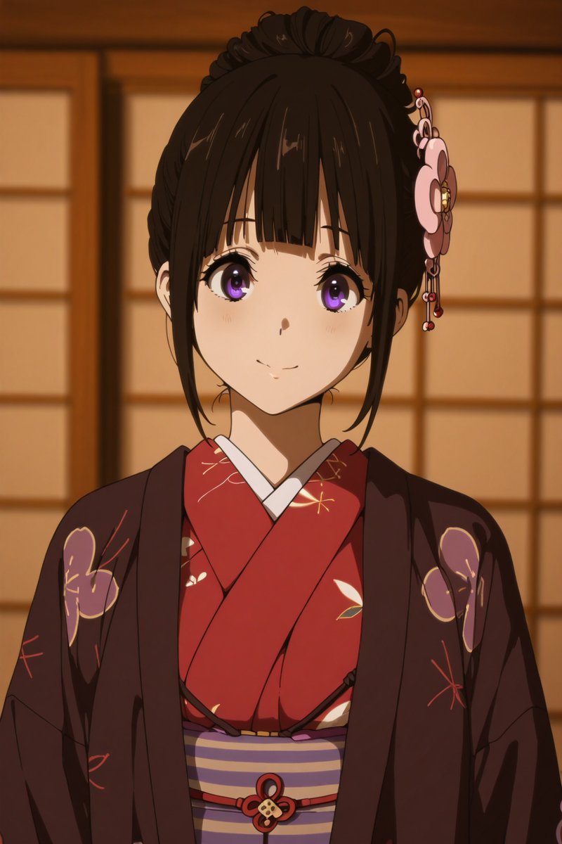 千反田える (氷菓)-pixiv插画-作品交流服务