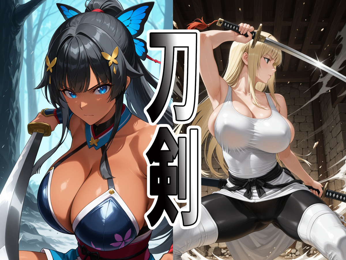 『刀剣』在DLsite發售囉!-pixiv插画-作品交流服务