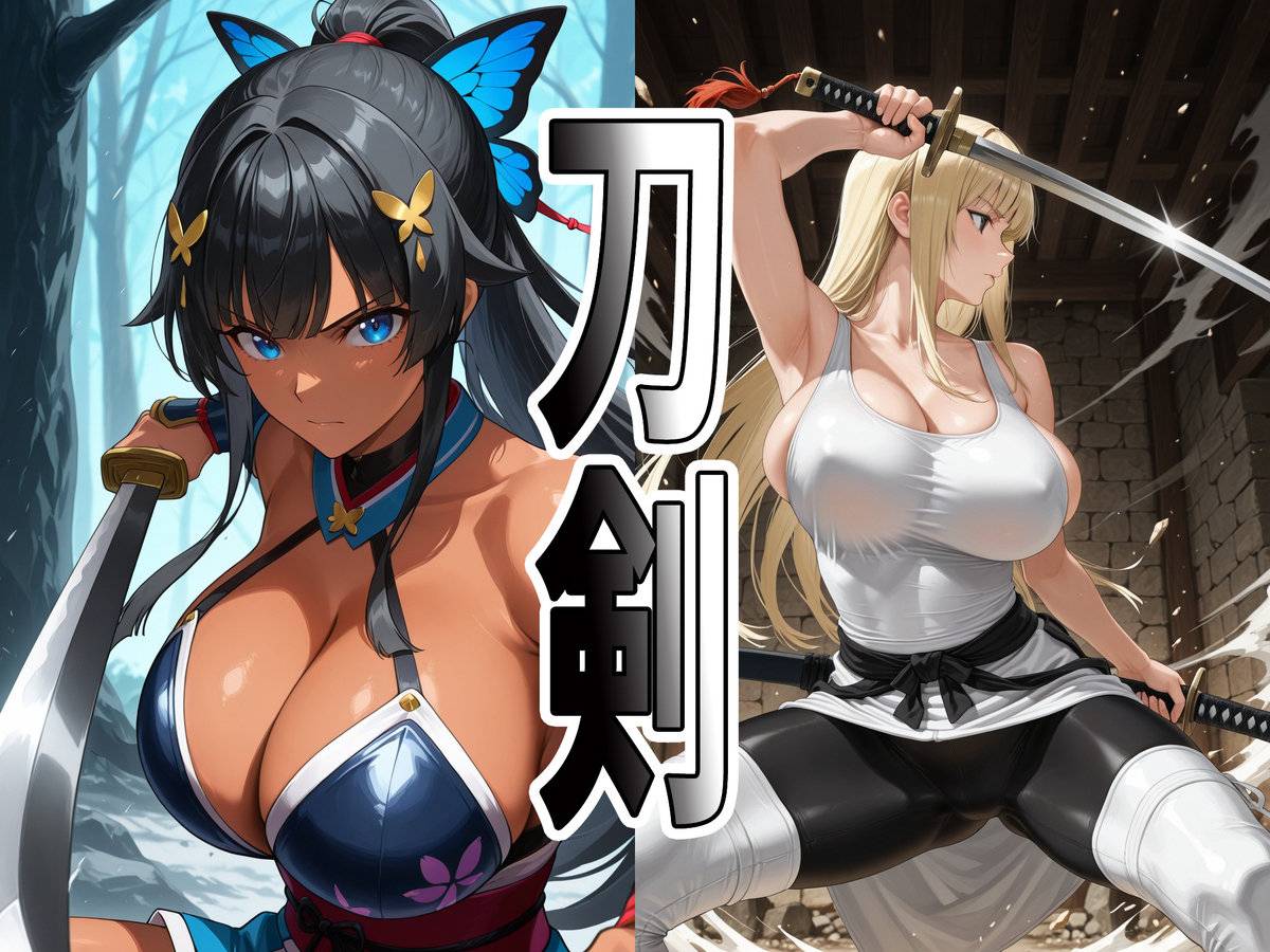 『刀剣』在DLsite發售囉!-pixiv插画-作品交流服务