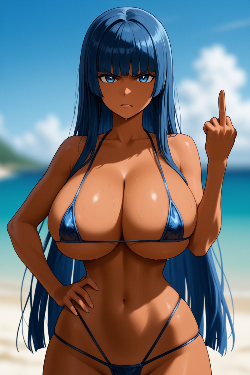 喂~不是說好我穿這種泳裝才教我游泳嗎!怎麼只有我換泳衣啊!-pixiv插画-作品交流服务