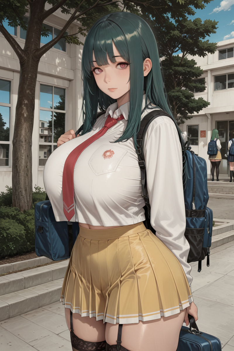 你要不要幫我拿呢?東西還蠻重的...-pixiv插画-作品交流服务