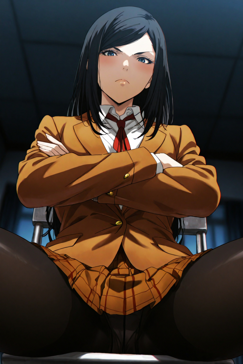 栗原万里 (プリズンスクール)-pixiv插画-作品交流服务