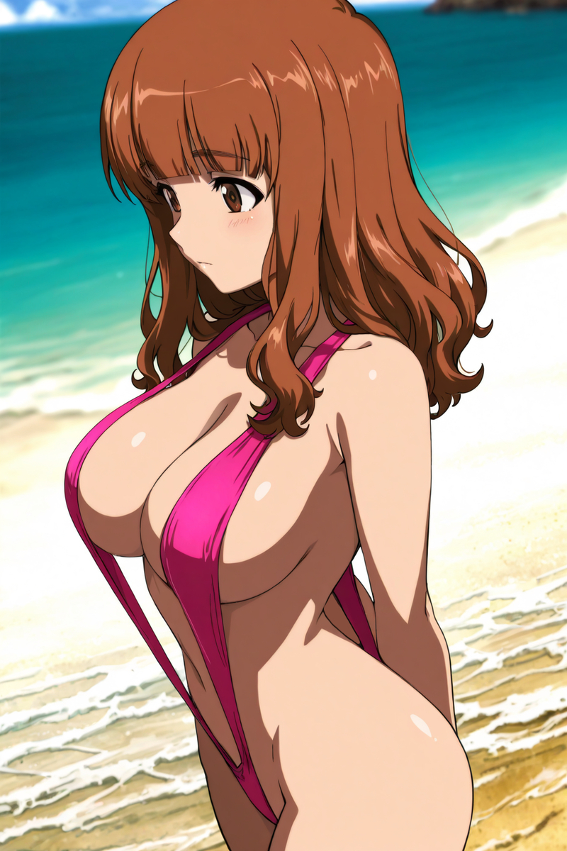 武部沙織 (ガールズ&パンツァー)-pixiv插画-作品交流服务