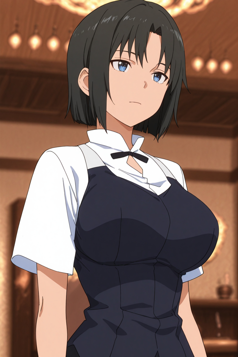 白藤杏子 (WORKING!!)-pixiv插画-作品交流服务