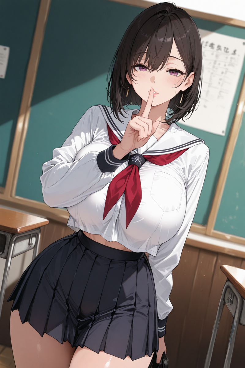 等等我們一起翹課!別跟大家說喔!-pixiv插画-作品交流服务