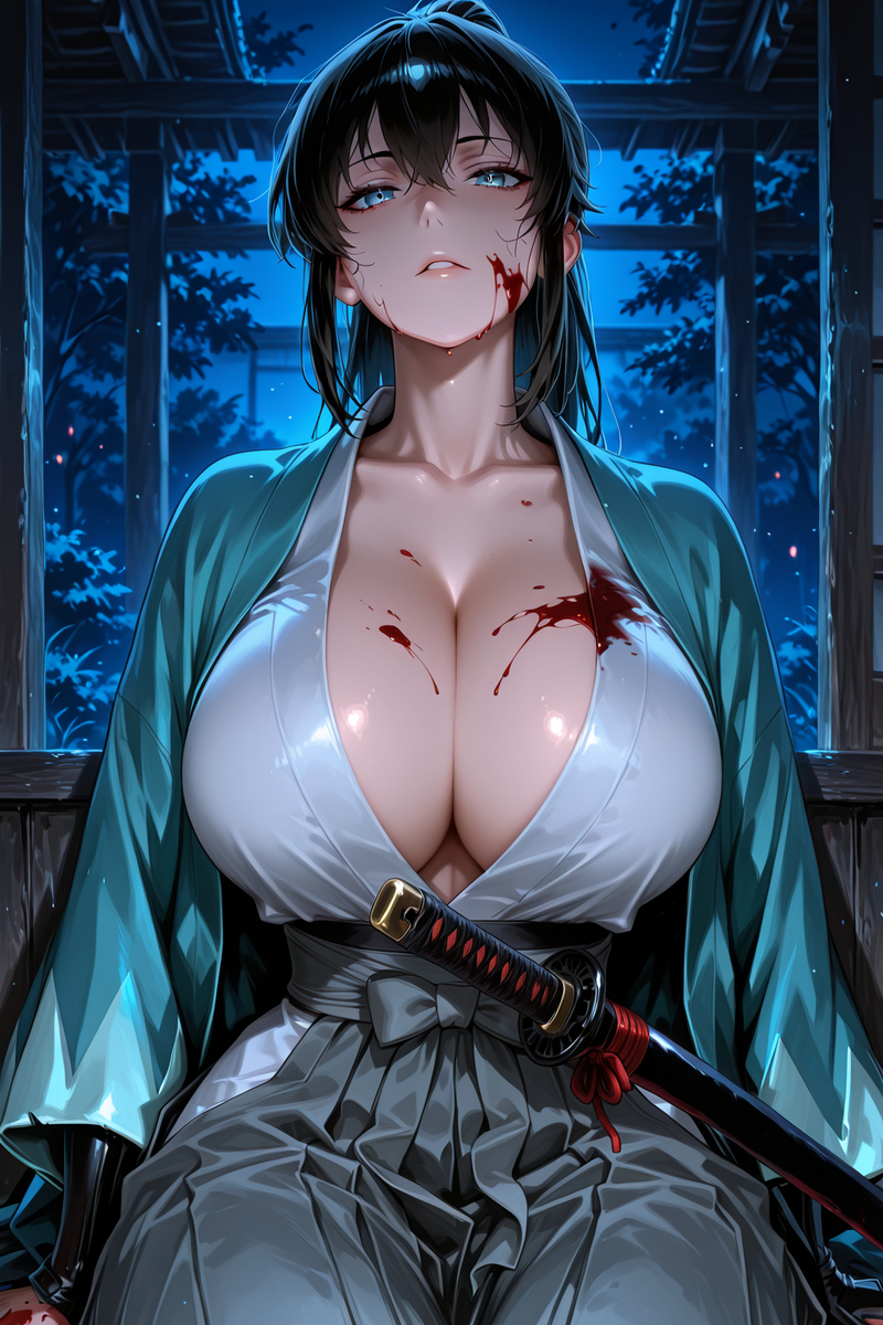 怎麼了~加入新選組後悔了嗎?-pixiv插画-作品交流服务