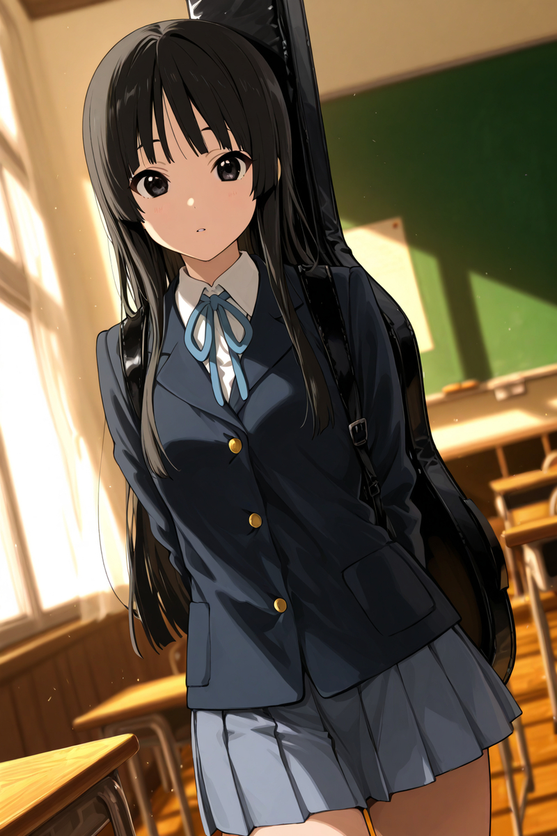 秋山澪 (けいおん!)-pixiv插画-作品交流服务