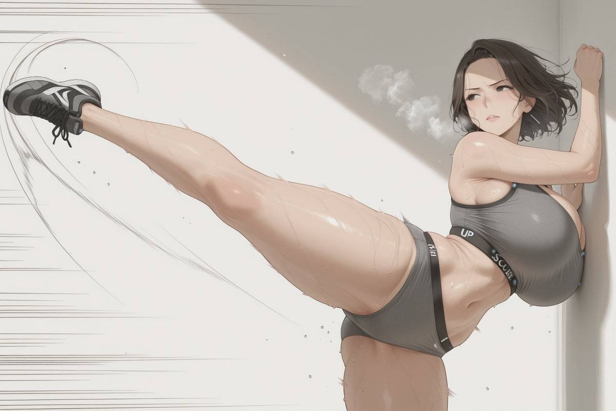 屁股越來越大了~得好好運動才行!-pixiv插画-作品交流服务