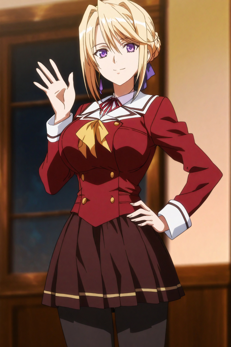 シルヴィア＝ファン・ホッセン (プリンセスラバー!)-pixiv插画-作品交流服务