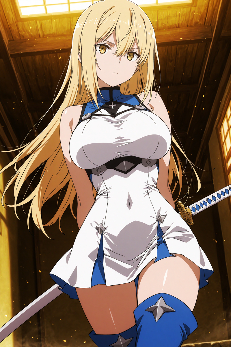 アイズ・ヴァレンシュタイン (ダンまち)-pixiv插画-作品交流服务