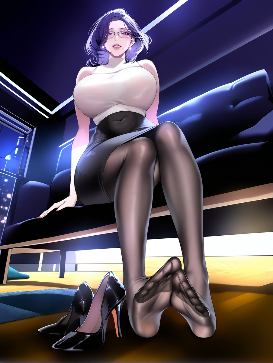 金美庭  办公室 1-pixiv插画-作品交流服务