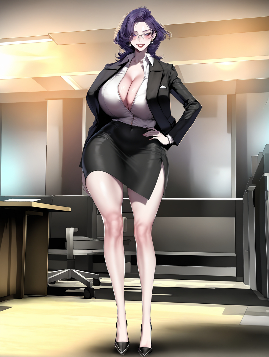 金美庭办公室装2-pixiv插画-作品交流服务